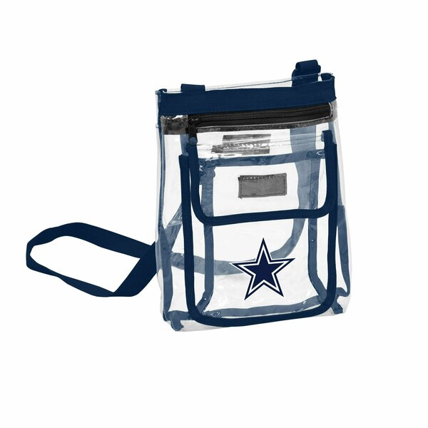 Logo Brands Dallas Cowboys Clear Crossbody 609-66P